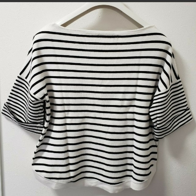 ZARA(ザラ)のZARA ボーダーカットソー Tシャツ トップス レディースのトップス(カットソー(半袖/袖なし))の商品写真