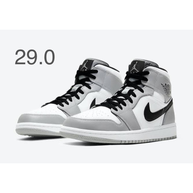 NIKE(ナイキ)のNIKE AIR JORDAN 1 MID  SMOKE GREY 29.0 メンズの靴/シューズ(スニーカー)の商品写真