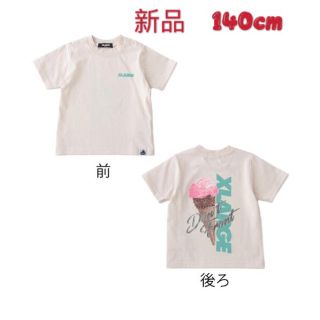 エクストララージ(XLARGE)のXLARGE KIDS バックアイスクリームプリント半袖Tシャツ　(Tシャツ/カットソー)