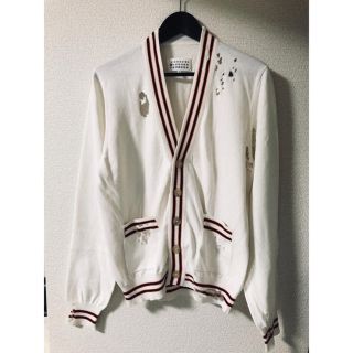 マルタンマルジェラ(Maison Martin Margiela)のMaison Margiela  マルジェラ　カーディガン  デストロイ(カーディガン)