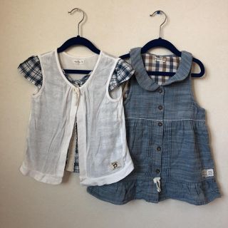 ビケット(Biquette)のビケット　夏服　ワンピース　トップス　110cm 120cm(Tシャツ/カットソー)