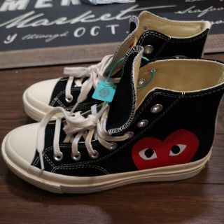 コムデギャルソン(COMME des GARCONS)の新品レア コンバース PLAY チャックテイラー コラボ スニーカー 23(スニーカー)