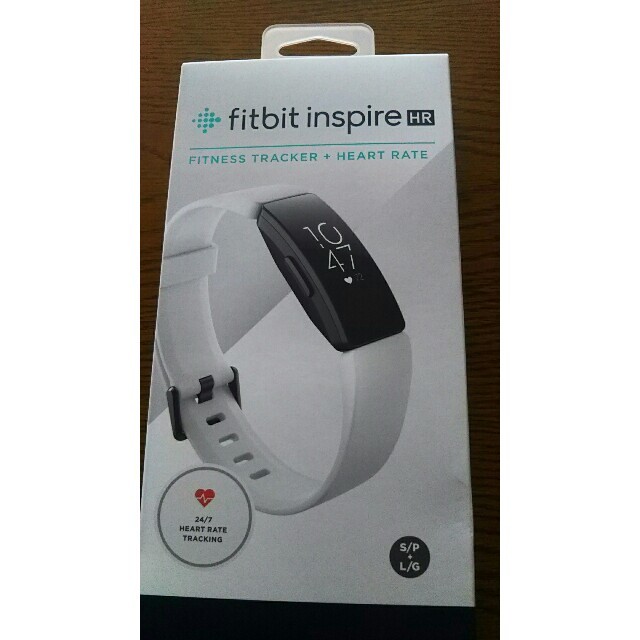 【新品未開封】Fitbit Inspire HR   ホワイトトレーニング用品