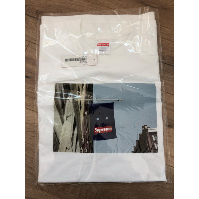 新品未使用オンライン購入品Supreme Banner T LサイズTシャツ/カットソー(半袖/袖なし)