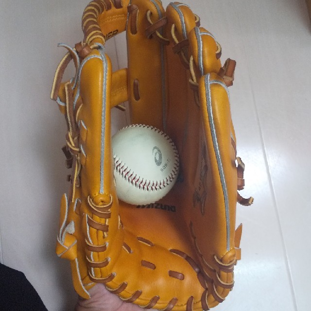 MIZUNO(ミズノ)のミズノプロ ビッグM 硬式 内野用 スポーツ/アウトドアの野球(グローブ)の商品写真