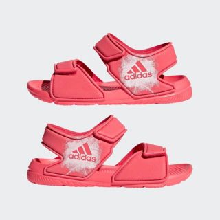 アディダス(adidas)の新品未使用タグ付き　アディダス　ベビー　キッズサンダル  女の子用(サンダル)