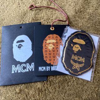 アベイシングエイプ(A BATHING APE)のMCM BAPE コラボ キーホルダー(キーホルダー)