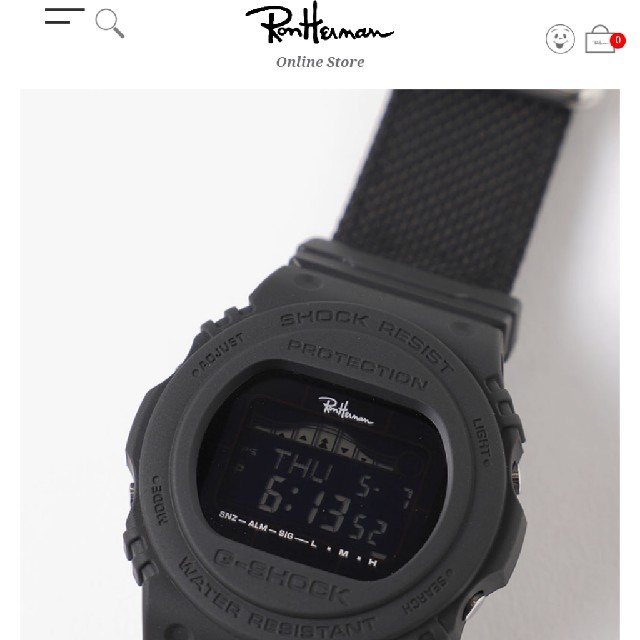 Ron Herman(ロンハーマン)の完売モデル ロンハーマン限定 G-SHOCK GWX-5700 メンズの時計(腕時計(デジタル))の商品写真