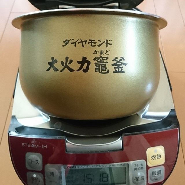 Panasonic(パナソニック)のPanasonic スチームIH炊飯器 スマホ/家電/カメラの調理家電(炊飯器)の商品写真