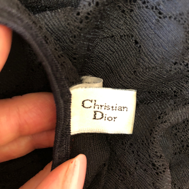 Christian Dior(クリスチャンディオール)のクリスチャンディオール　インナー　アメリカ製　S-M メンズのトップス(Tシャツ/カットソー(半袖/袖なし))の商品写真