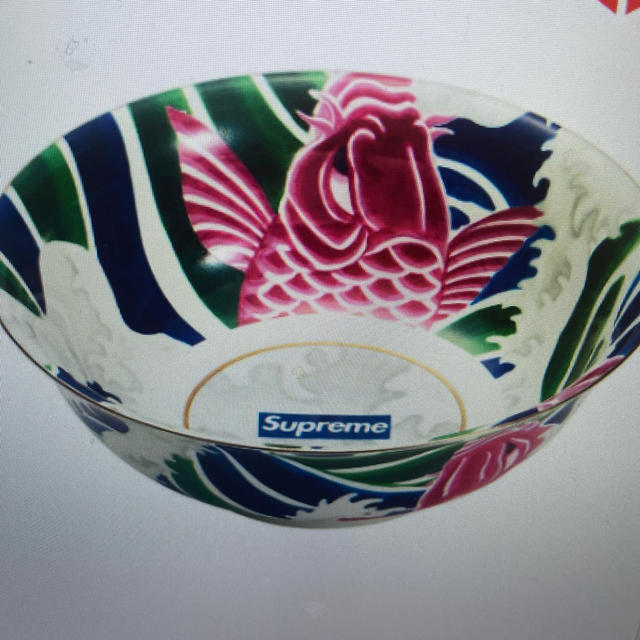 Supreme(シュプリーム)のSupreme Waves Ceramic Bowl ボウル　皿 インテリア/住まい/日用品のキッチン/食器(食器)の商品写真