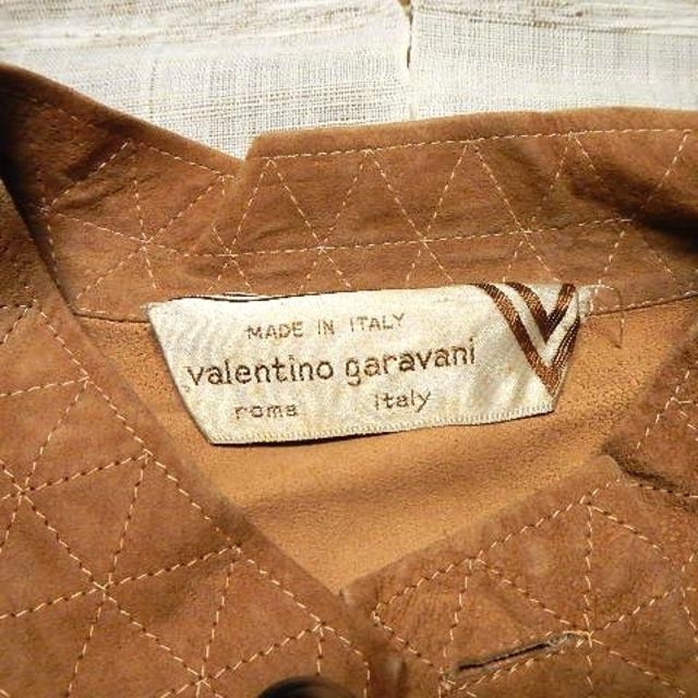 valentino garavani(ヴァレンティノガラヴァーニ)の「ヴァレンティノガラヴァーニ」長袖 バックスキン 年代物 メンズのジャケット/アウター(レザージャケット)の商品写真