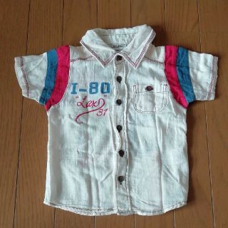 エフオーキッズ(F.O.KIDS)のエフオーキッズ 半袖シャツ100(ブラウス)