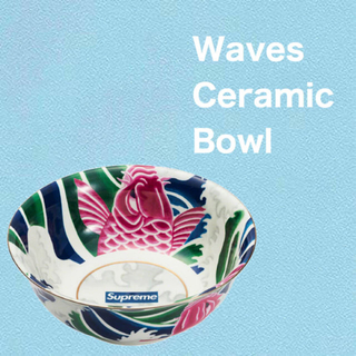 シュプリーム(Supreme)のSupreme Waves Ceramic Bowl ボウル(食器)