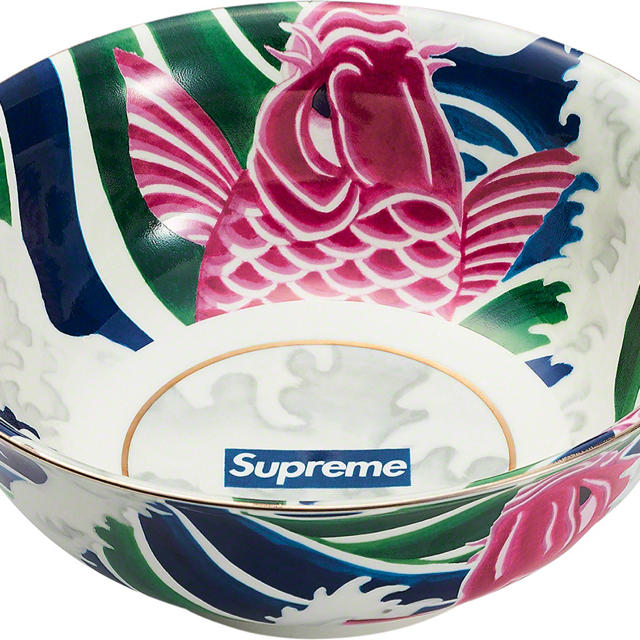 Supreme(シュプリーム)の【新品】supreme waves ceramic bowl 鯉 メンズのファッション小物(その他)の商品写真