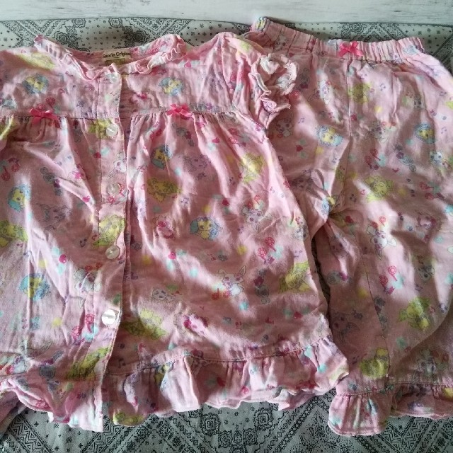 サンリオ(サンリオ)の子ども用　パジャマ キッズ/ベビー/マタニティのキッズ服女の子用(90cm~)(パジャマ)の商品写真
