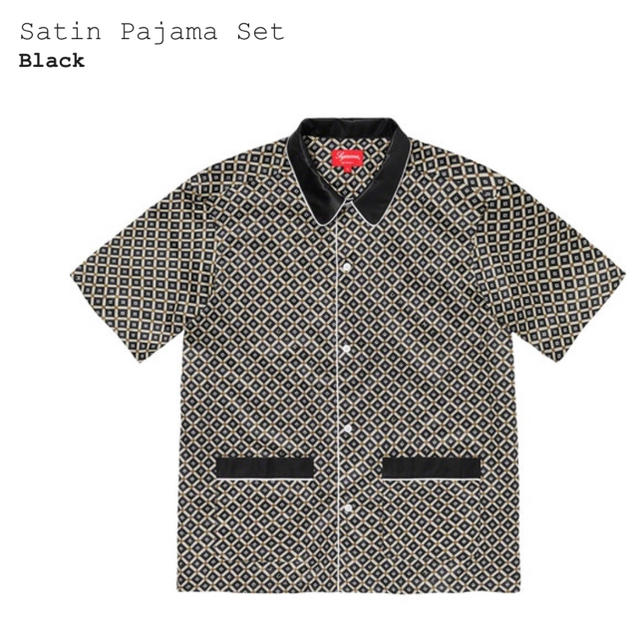 詰替え supreme pajamas ストライプパジャマセットアップ(希少