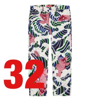 シュプリーム(Supreme)のsupreme Waves Regular Jean Multicolor 32(デニム/ジーンズ)