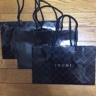 イング(INGNI)の美品★INGNI ショップ袋 3枚セット(ショップ袋)