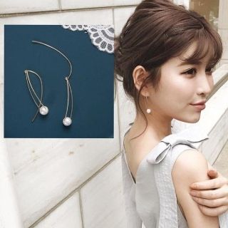 イエナ(IENA)の◆インポートピアス◆大人気再入荷◆パールフックピアス◇新垣結衣着用類似モデル(ピアス)