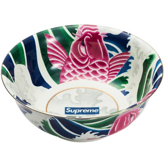 Supreme シュプリーム Waves Ceramic Bowlインテリア/住まい/日用品