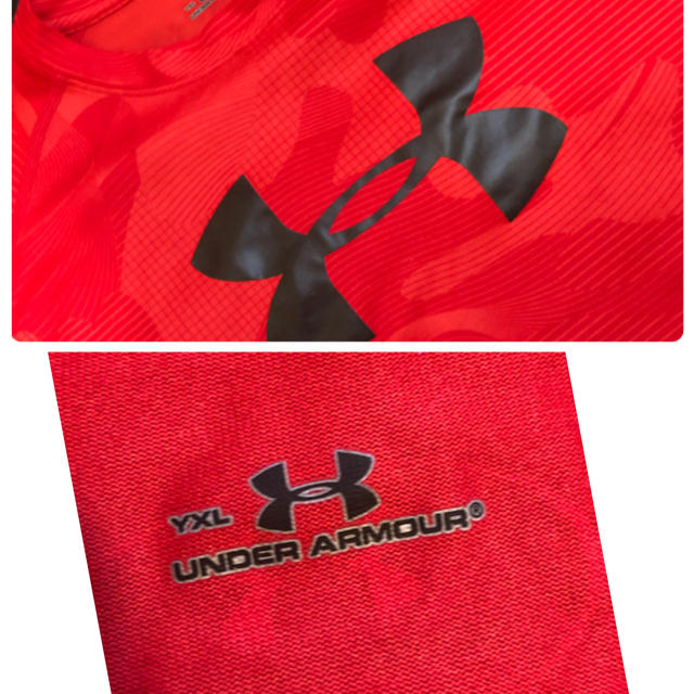 UNDER ARMOUR(アンダーアーマー)の☆アンダーアーマー  ☆Tシャツ☆YXL☆160☆スポーツ☆ キッズ/ベビー/マタニティのキッズ服男の子用(90cm~)(Tシャツ/カットソー)の商品写真