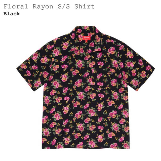 Supreme　Floral Rayon  shirt