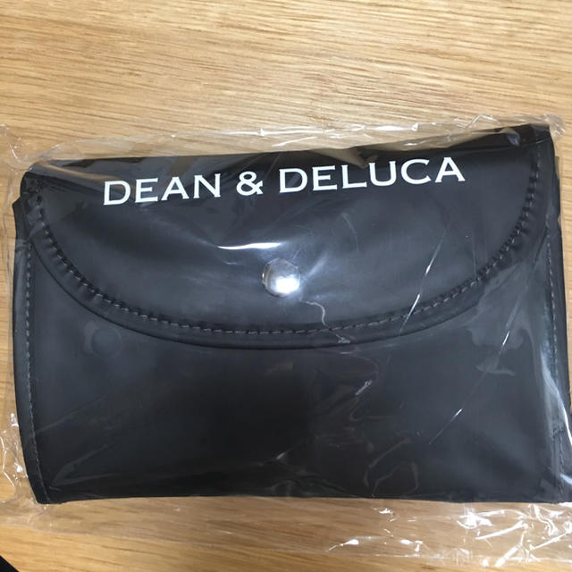 DEAN & DELUCA(ディーンアンドデルーカ)のDEAN&DELUCAディーン&デルーカ バッグ 数量限定 クリアブラック  レディースのバッグ(エコバッグ)の商品写真