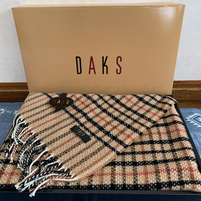 DAKS(ダックス)のDAKS 膝掛け。新品未使用。 キッズ/ベビー/マタニティのこども用ファッション小物(おくるみ/ブランケット)の商品写真