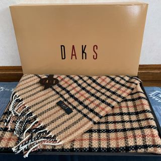 ダックス(DAKS)のDAKS 膝掛け。新品未使用。(おくるみ/ブランケット)