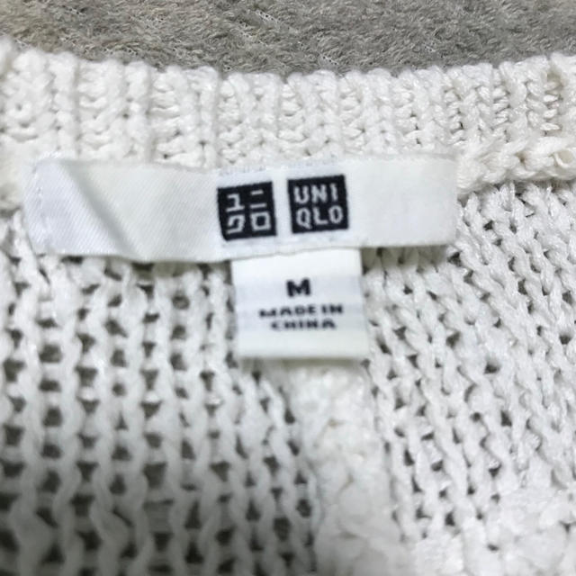 UNIQLO(ユニクロ)のUNIQLO ユニクロ サマーニット Mサイズ レディースのトップス(ニット/セーター)の商品写真