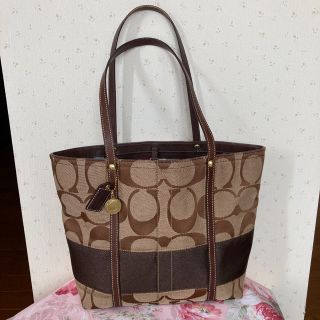 コーチ(COACH)の【お値下げ！】COACH☆ショルダー トート バンドバッグ(ハンドバッグ)