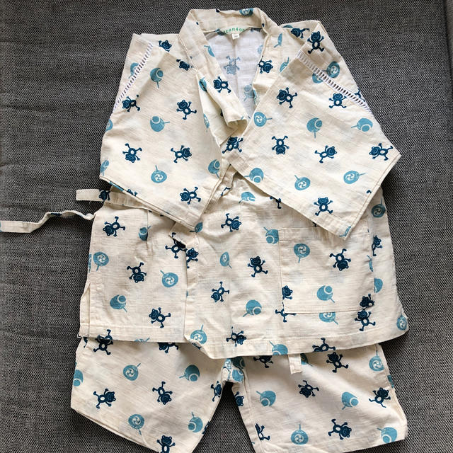 3can4on(サンカンシオン)の甚平　120 3can4on キッズ/ベビー/マタニティのキッズ服男の子用(90cm~)(甚平/浴衣)の商品写真