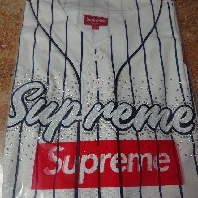 Supreme20ss week14 Baseball Jersey 白L 送込