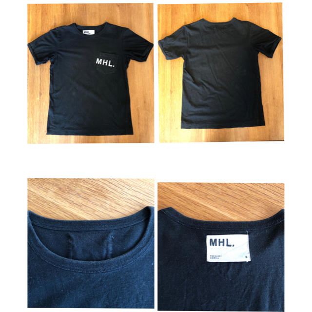 MARGARET HOWELL(マーガレットハウエル)の【お値下げ】MHL マーガレットハウエル 半袖ブラックTシャツS レディースのトップス(Tシャツ(半袖/袖なし))の商品写真