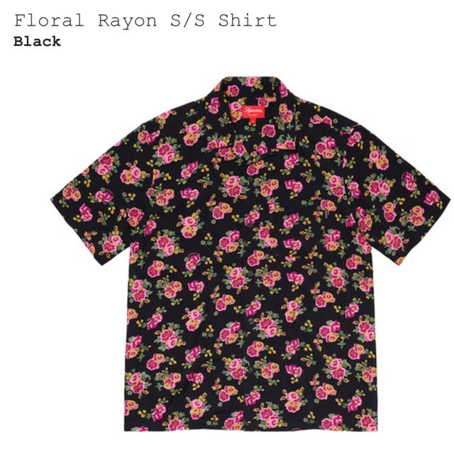 Supreme Floral Rayon S/S Shirt レーヨンシャツ - トップス