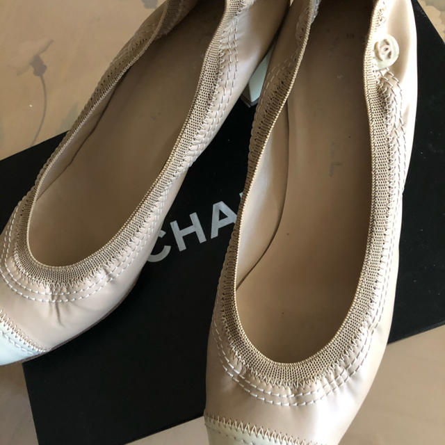 CHANELシャネル❤︎素敵なパンプス❤︎38ハーフ 2022セール www