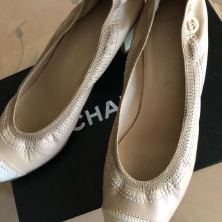 シャネル(CHANEL)のCHANELシャネル❤︎素敵なパンプス❤︎38ハーフ(ハイヒール/パンプス)