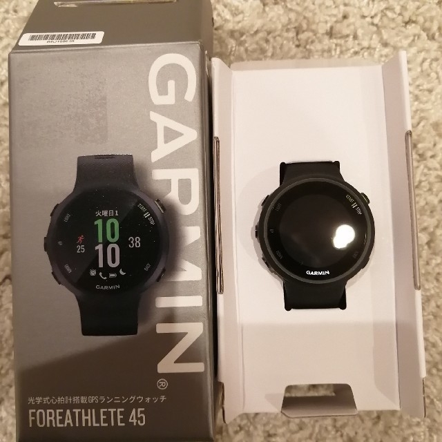 GARMIN(ガーミン)の【カズ様専用】GARMIN FOREATHLETE 45 ランニングウォッチ スポーツ/アウトドアのランニング(その他)の商品写真