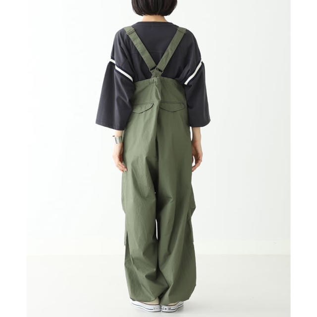 BEAMS BOY(ビームスボーイ)のBEAMS BOY / US ARMY オーバー パンツ サロペット レディースのパンツ(サロペット/オーバーオール)の商品写真