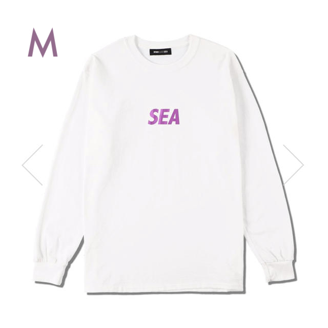 【定価以下】20SS WIND AND SEA ロンT 白 Mサイズ