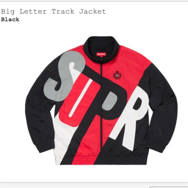 supreme  big letter track jacket