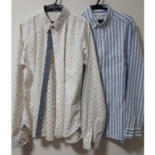 エイチアンドエム(H&M)のH&M ストライプシャツ　他1点(シャツ)