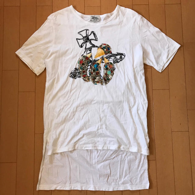 Vivienne Westwood(ヴィヴィアンウエストウッド)のORBプリント　Tシャツ メンズのトップス(Tシャツ/カットソー(半袖/袖なし))の商品写真