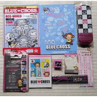 ブルークロス(bluecross)の②  〔新品〕   BLUE CROSS     文房具他 セット   オマケ付(ノート/メモ帳/ふせん)