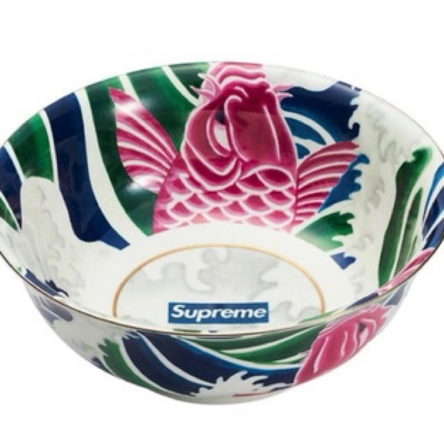 インテリア/住まい/日用品supreme Waves Ceramic Bowl