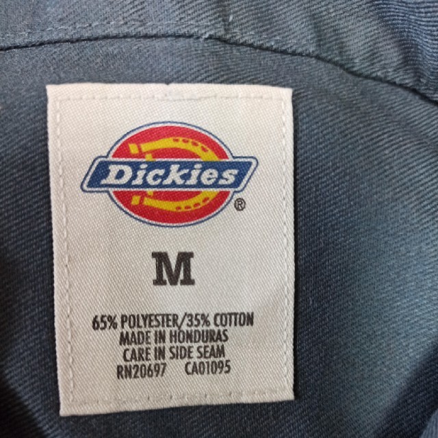 Dickies(ディッキーズ)のアメリカ古着Dickiesワークシャツダークグレイ メンズのトップス(シャツ)の商品写真