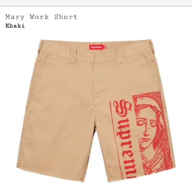 Supreme(シュプリーム)のsupreme Mary Work Short 32  supremeショートパ メンズのパンツ(ショートパンツ)の商品写真