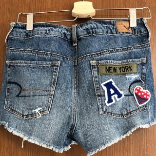 アメリカンイーグル(American Eagle)の【美品】デニム　ショートパンツ(ショートパンツ)