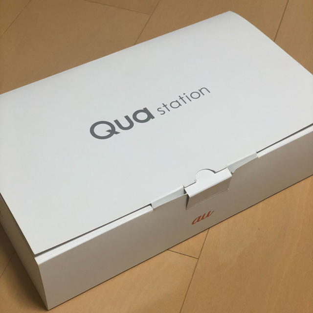 au(エーユー)のAU Qua Station 新品未使用 スマホ/家電/カメラのスマートフォン/携帯電話(その他)の商品写真